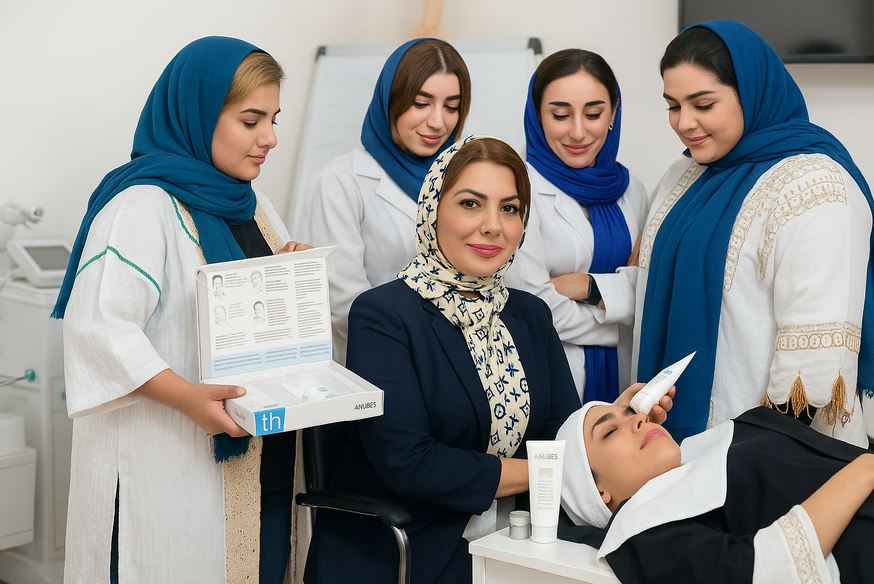 بهترین آموزشگاه پاکسازی پوست تهران