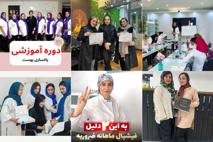 بهترین مرکز آموزش فیشیال پوست تهران