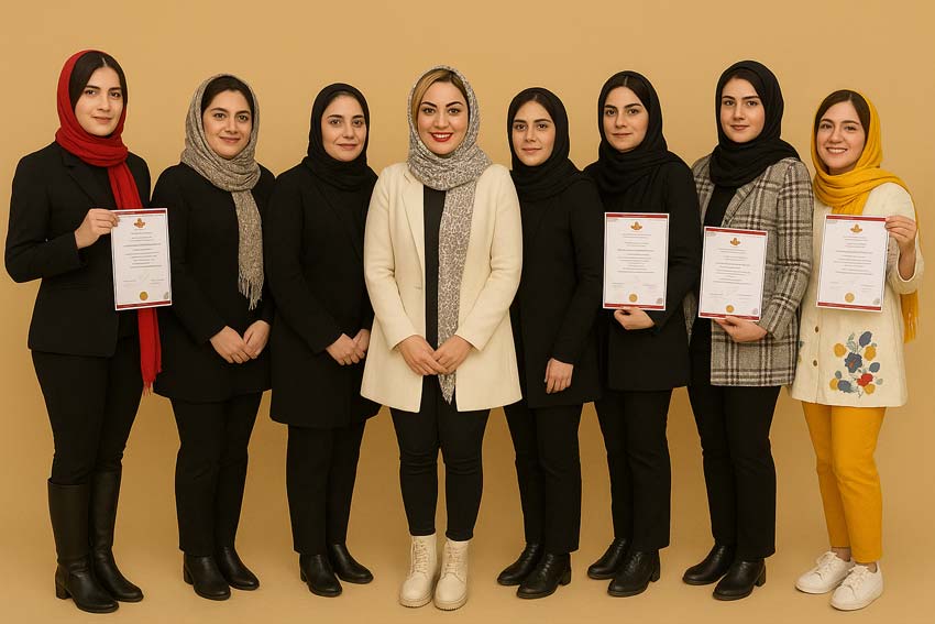 بهترین آموزشگاه رنگ و مش در شرق تهران