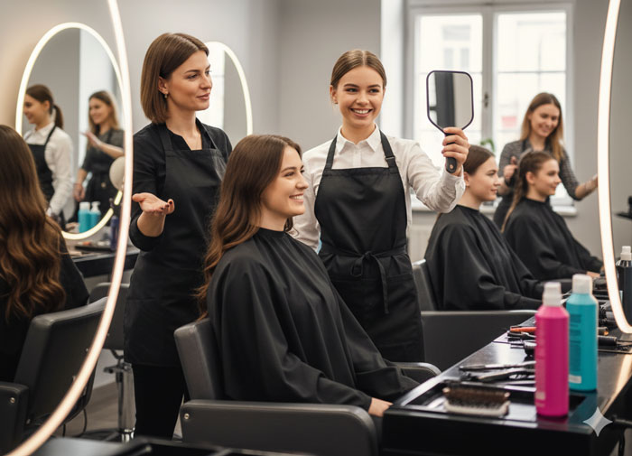 آموزشگاه آرایشگری زنانه فنی حرفه‌ای