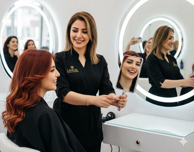 افزایش رضایت مشتریا کلیدی ترین عامل موفقیت در آرایشگری زنانه در تهران